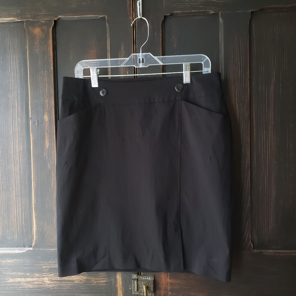 Reitmans Black Dress Skirt